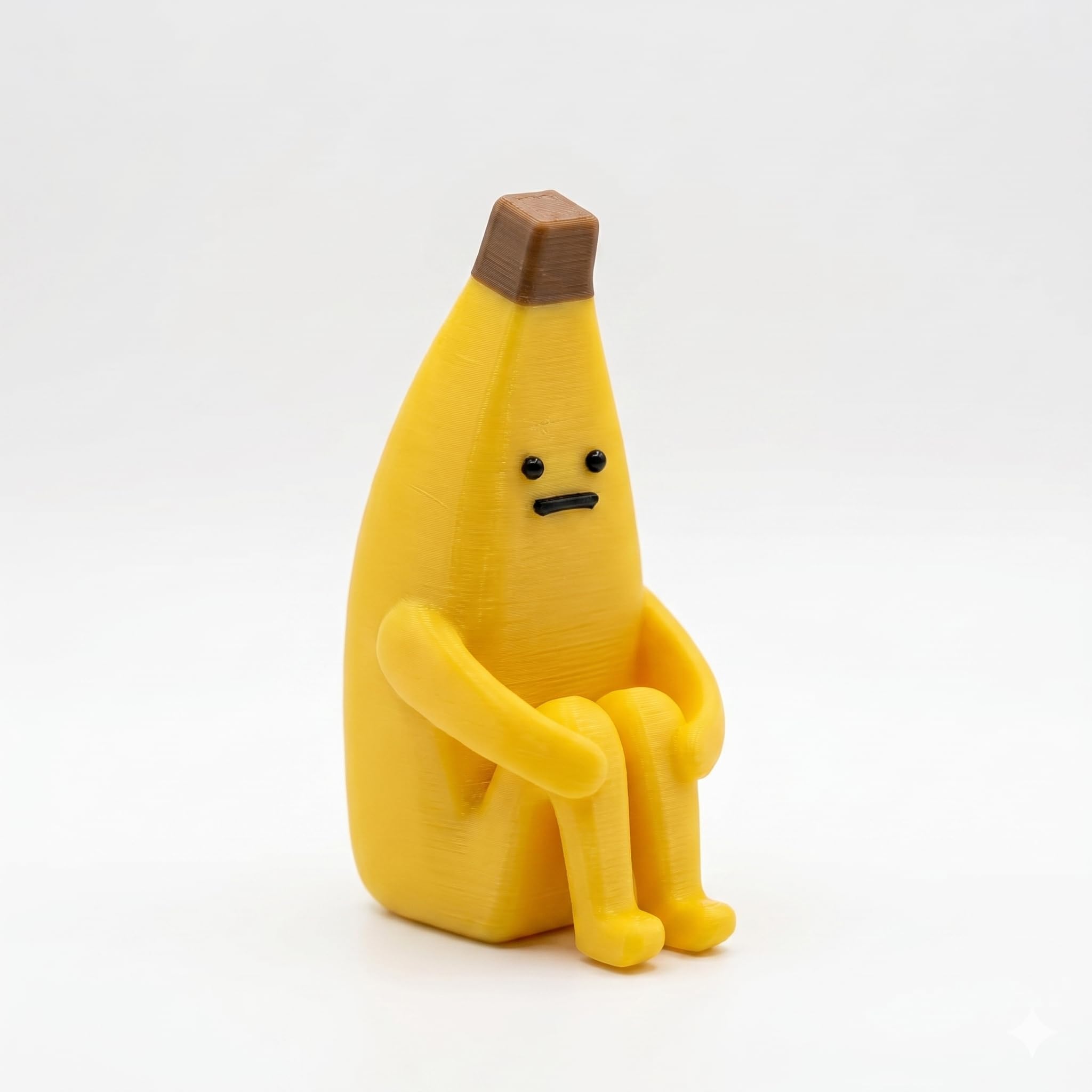 Buy Azoth Sad Banana Figurine, Cute Emotional Banana Desk Decor